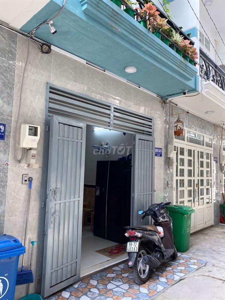 cho thuê nhà 1trệt 2 lầu, 2 máy lạnh
