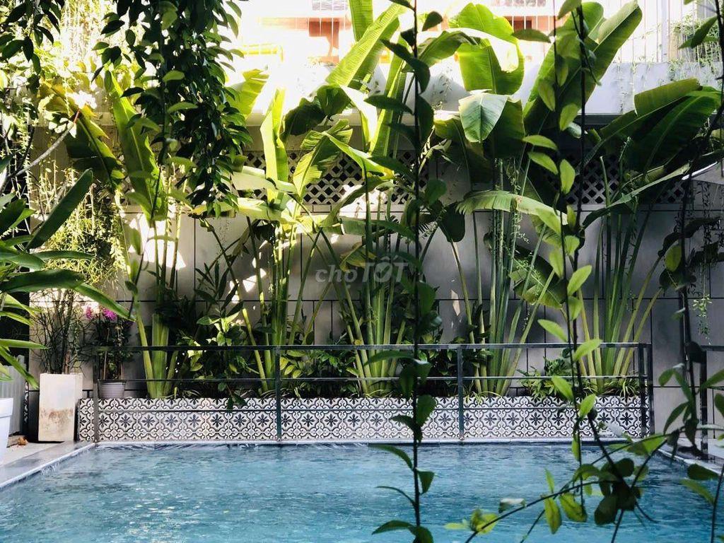 💥Cho thuê Biệt thự DT 8X25 Cao cấp Có hồ Bồi