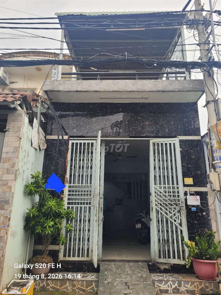 🧣Cho thuê nhà 1trệt 1lầu 3pn 2wc 1bếp DT 4x16 hẽm xe tải thông