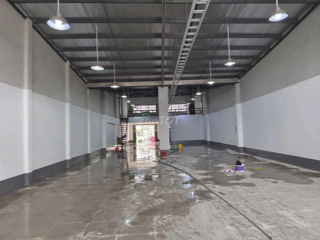 KHO XƯỞNG 10X40M GÁC 100M2 MỚI XÂY CAO RÁO ĐẸP
