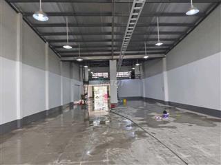 KHO XƯỞNG 10X40M GÁC 100M2 MỚI XÂY CAO RÁO ĐẸP