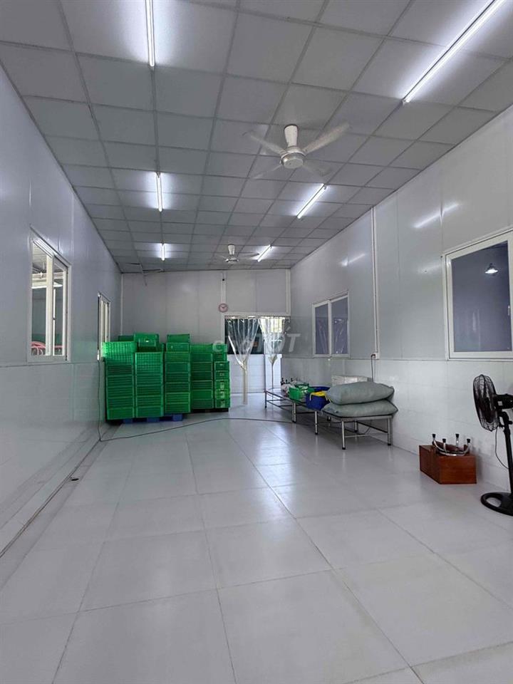 CHO THUÊ NHÀ XƯỞNG MỚI – SẠCH ĐẸP – PHÙ HỢP THỰC PHẨM, NÔNG SẢN, KHO H