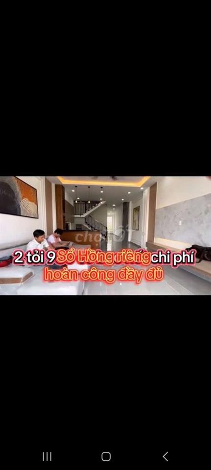 Nhà mới giáp ranh Hóc Môn