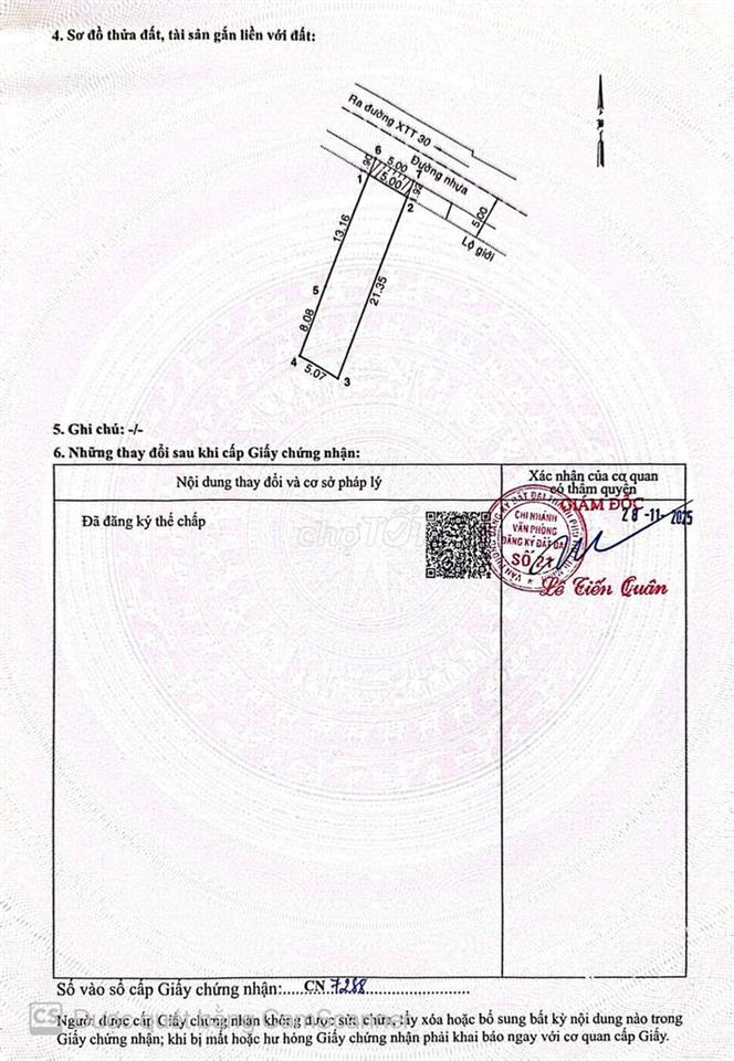 Bán Đất MT đường nhựa 8m