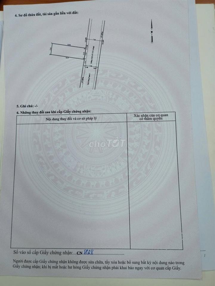 Bán đất thổ cư- Đông Thạnh Hóc Môn