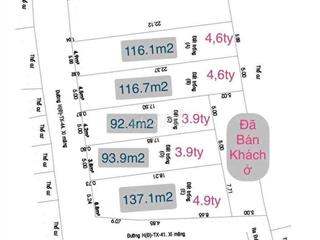 Lô Đất Góc 2 Mặt Tiền 5.24 Nh 7.71 x 19m Giá 4.268 Tỷ  Đg Tân Xuân 1 