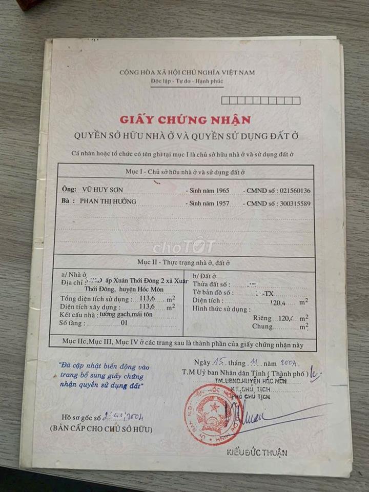 NHÀ MẶT TIỀN HẺM 179 TRẦN VĂN MƯỜI. XUÂN THỚI ĐÔNG