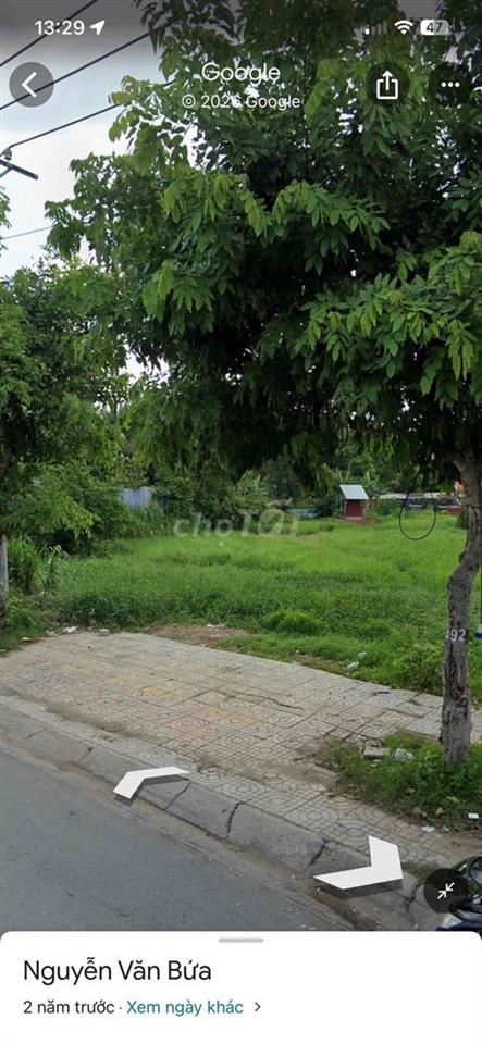 cho thuê đất ruộng mặt tiền đường nguyễn văn bứa