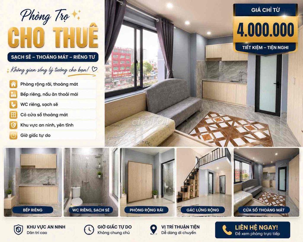 🔥 Cho Thuê Căn Hộ  mặt tiền số 29 trường chinh ngay cầu tham lương