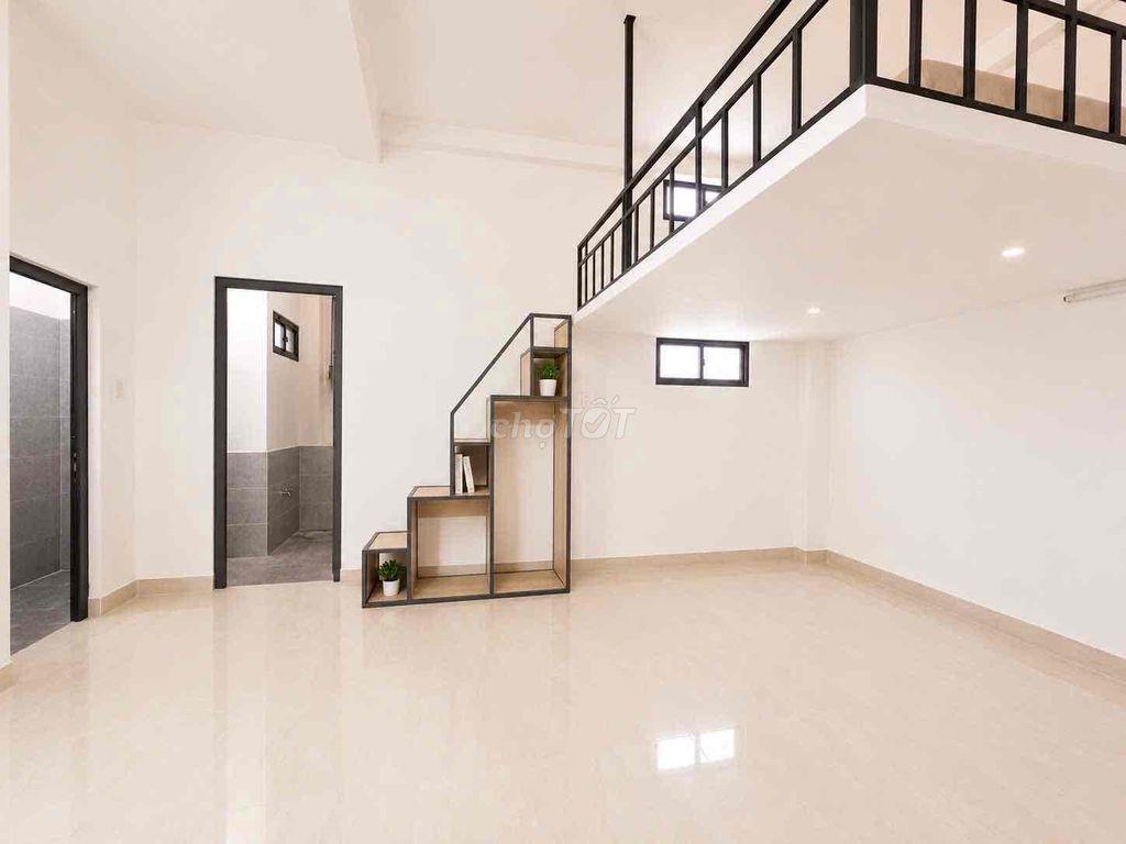 phòng trọ mới 100% nguyễn thị kiều có gác, ban công,