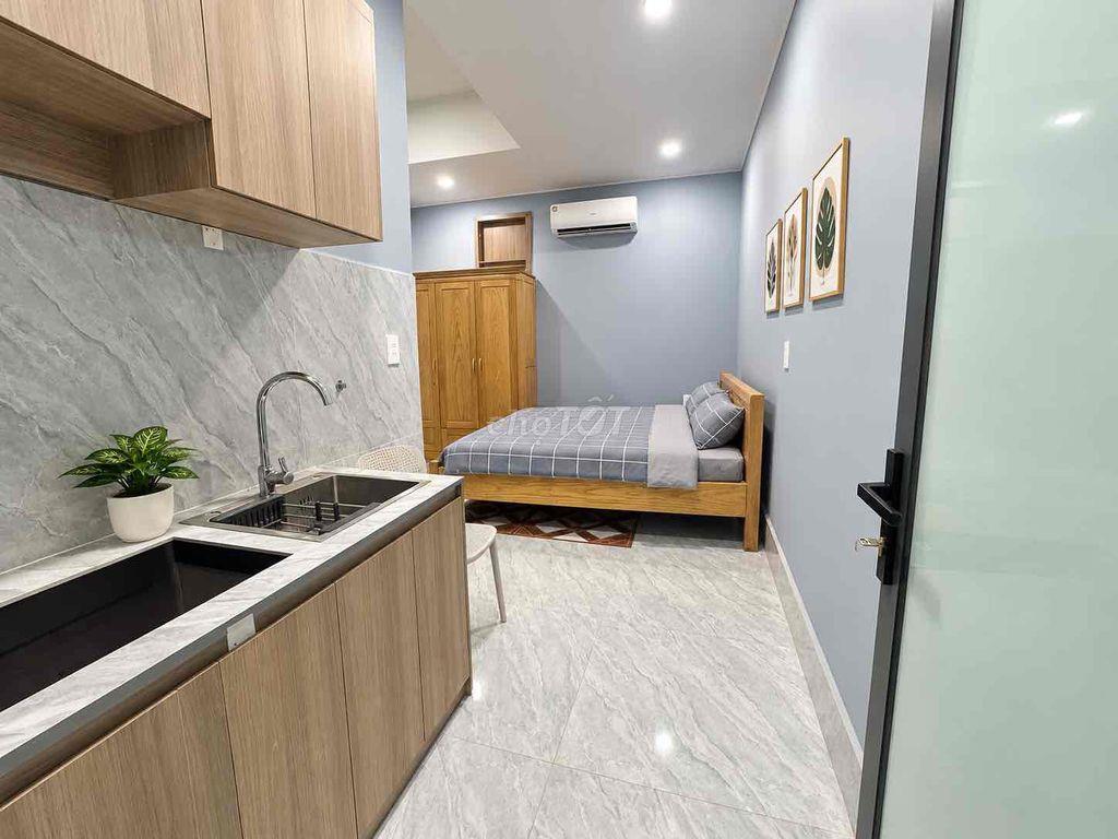 phòng trọ full nội thất mặt tiền đường Trường Chinh