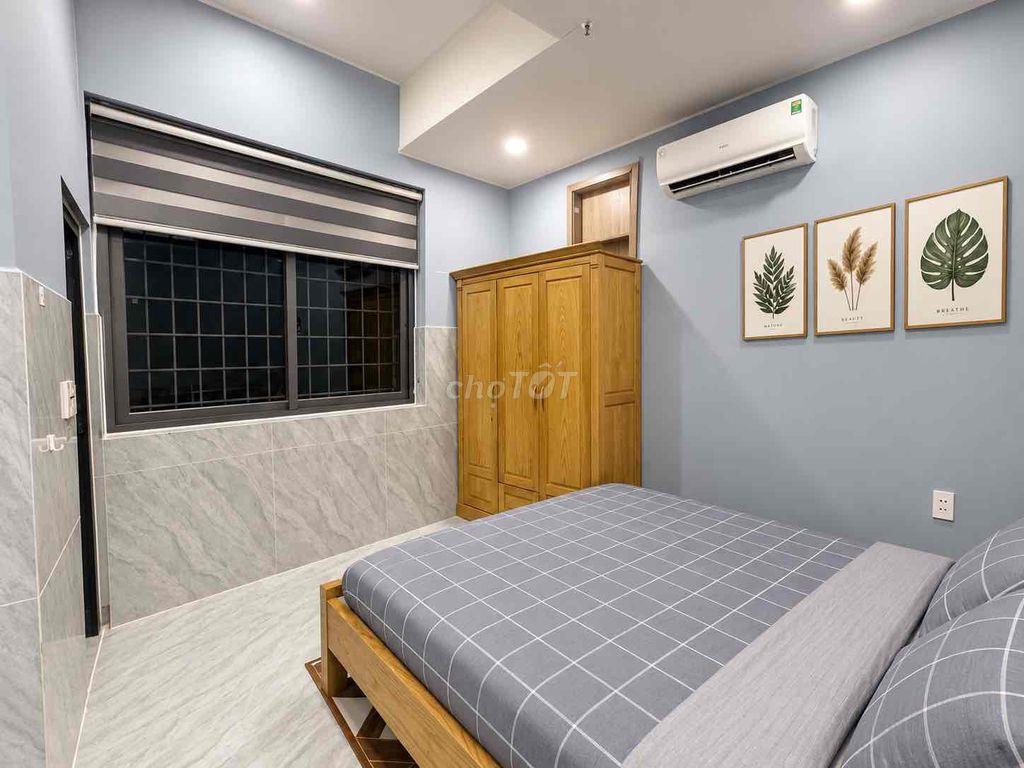 phòng trọ full nội thất mặt tiền đường Trường Chinh