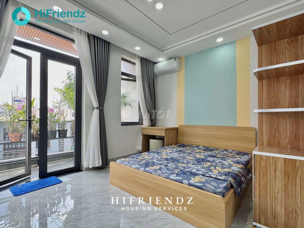 STUDIO FULL NỘI THẤT CÓ BAN CÔNG CỰC ĐẸP - NGUYỄN ẢNH THỦ, TÔ KÝ, CVPM