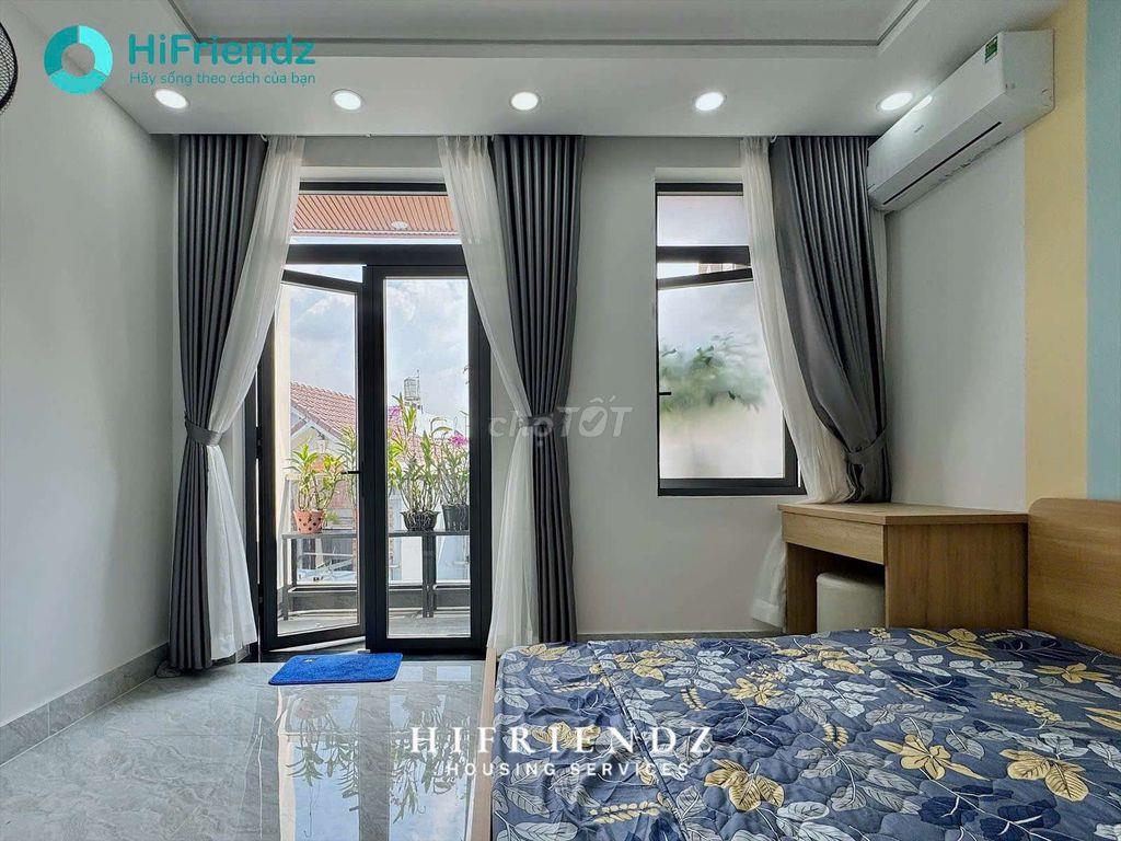 STUDIO FULL NỘI THẤT CÓ BAN CÔNG CỰC ĐẸP - NGUYỄN ẢNH THỦ, TÔ KÝ, CVPM