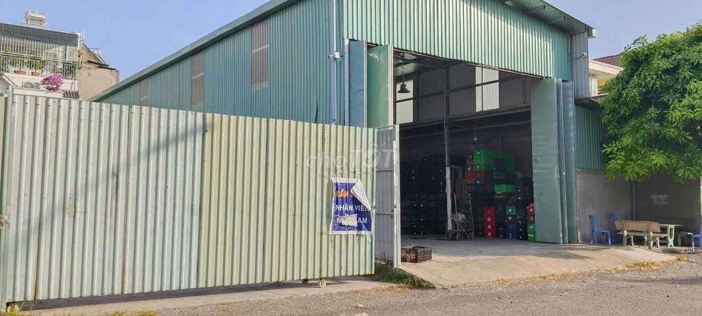 Kho xưởng + sân lớn 600m2 TL43, Bình Chiểu chợ Đầu Mối