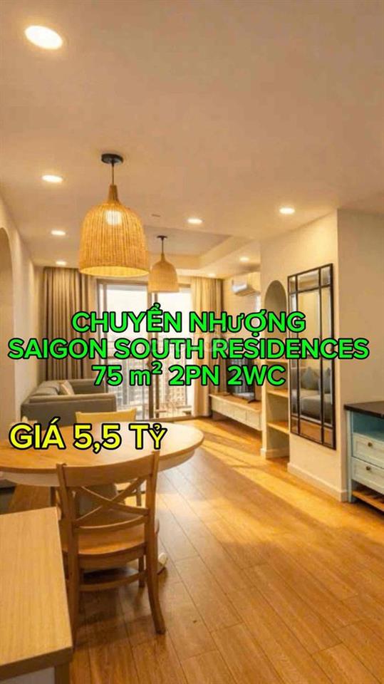 CẦN BÁN căn hộ Saigon South Residences 75 m²