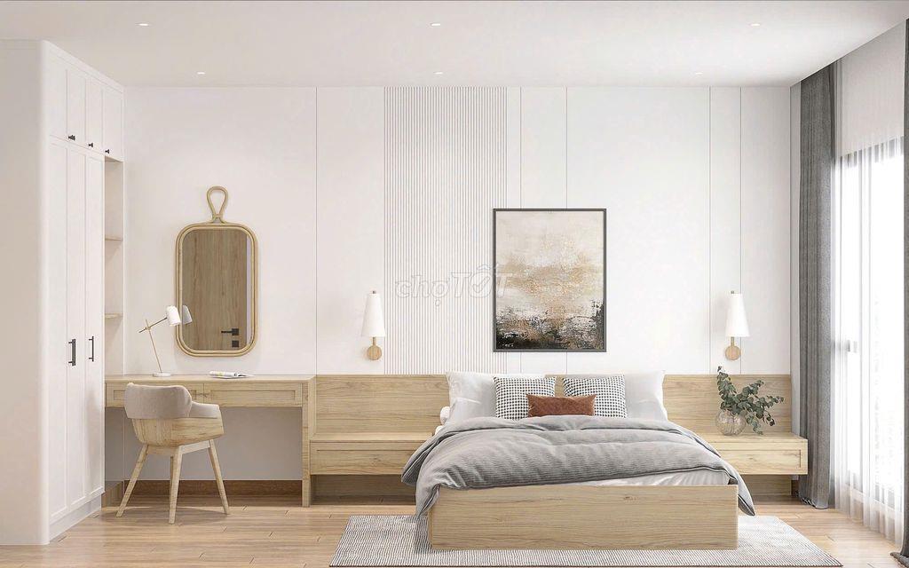 Cho thuê căn hộ 1pn , nội thất hiện đại giá 15tr