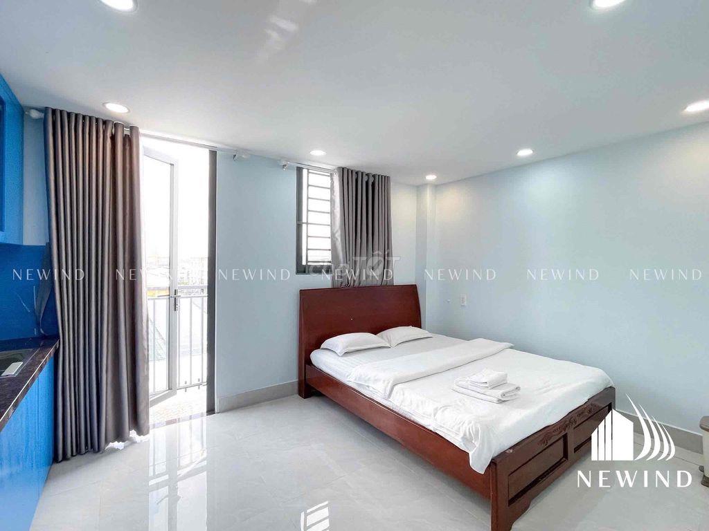 Cho Thuê Căn Studio Bancon, FREE Mọi Chi Phí, CHỈ Tính Điện