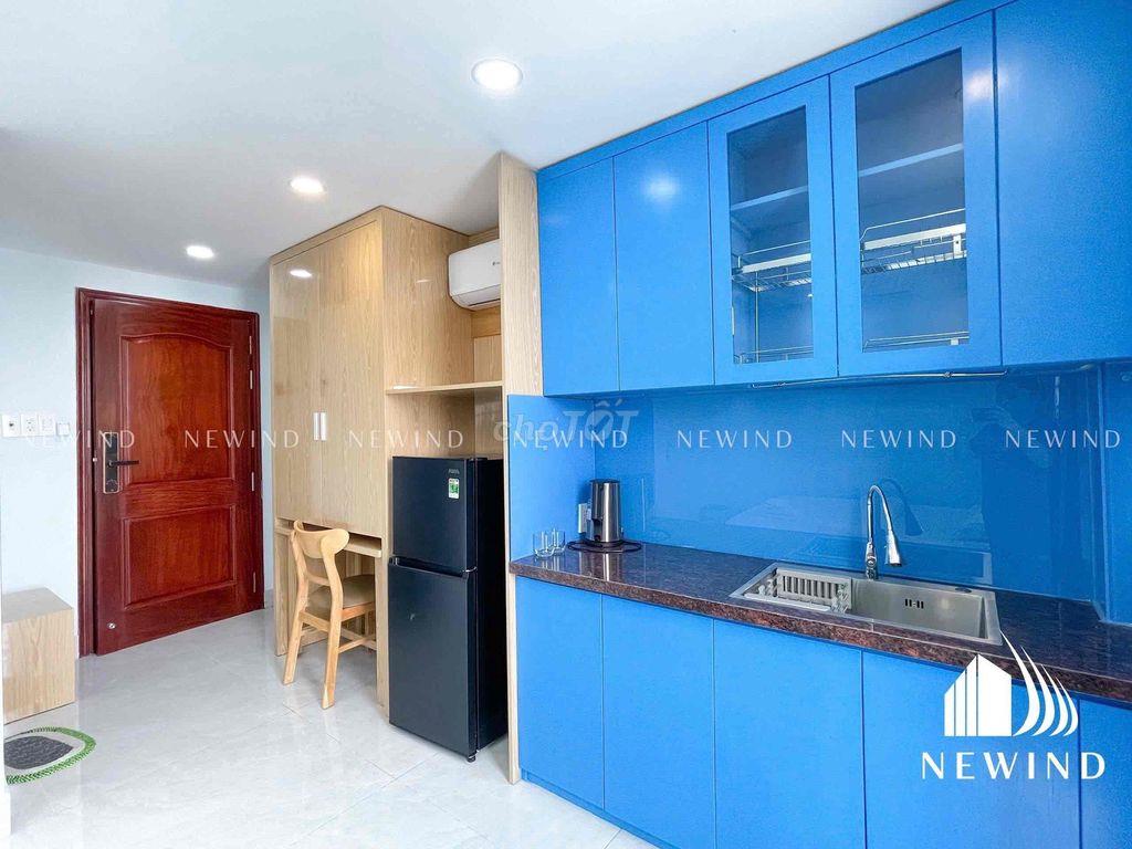 Cho Thuê Căn Studio Bancon, FREE Mọi Chi Phí, CHỈ Tính Điện