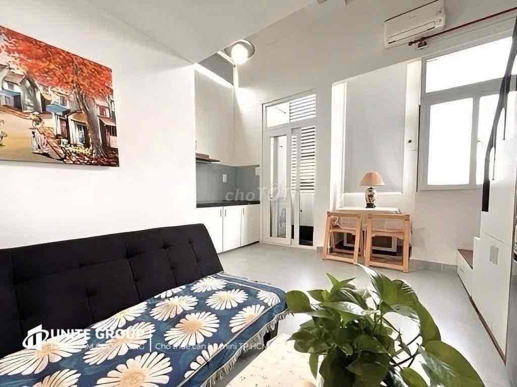 Căn Hộ Duplex Gác Cao Full Nội Thất Ban Công Ngay Lâm Văn Bền