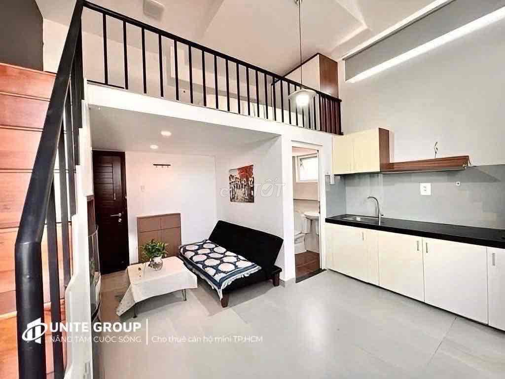 Căn Hộ Duplex Gác Cao Full Nội Thất Ban Công Ngay Lâm Văn Bền