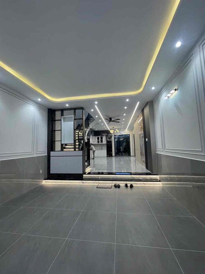 Nhà mới 4 Tầng 5 x 16, Mt lô nhì đường Lê Văn Lương ra Lotte 10 phút