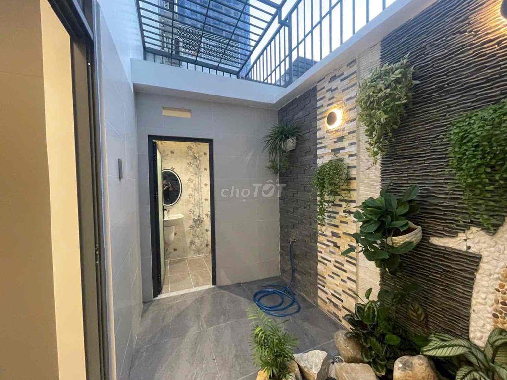 Nhà mới 4 Tầng 5 x 16, Mt lô nhì đường Lê Văn Lương ra Lotte 10 phút