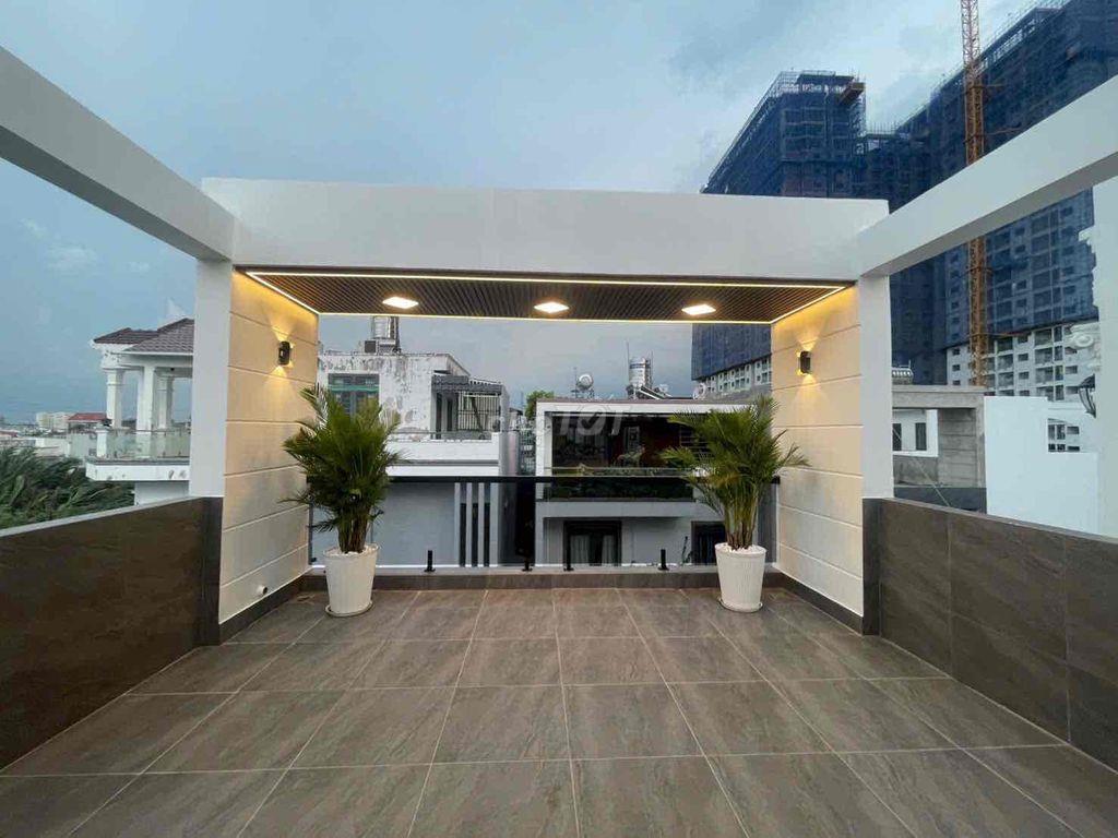 Nhà mới 4 Tầng 5 x 16, Mt lô nhì đường Lê Văn Lương ra Lotte 10 phút