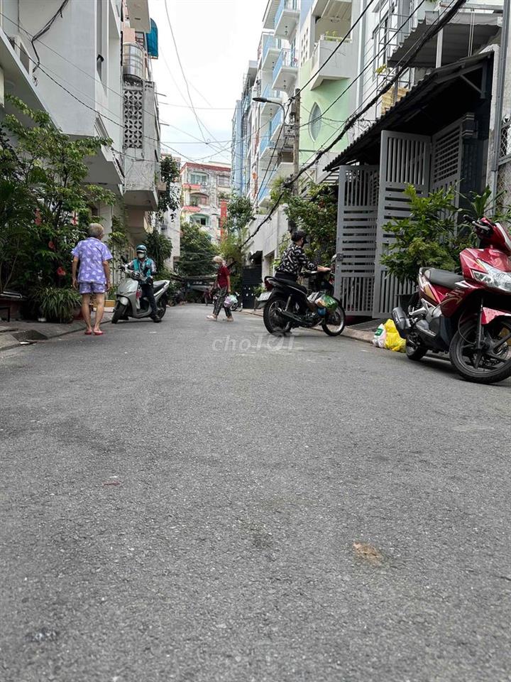 Bán nhà:4(nở hậu 4,3)x16,4lầu mặt tiền hẻm xe tải,Bắc hải,p.15,Q10,HCM