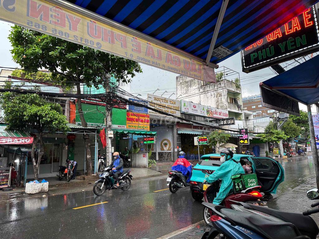 Bán nhà:3,6x45 mặt tiền Lê Văn lương,tân phong,Q7(củ)