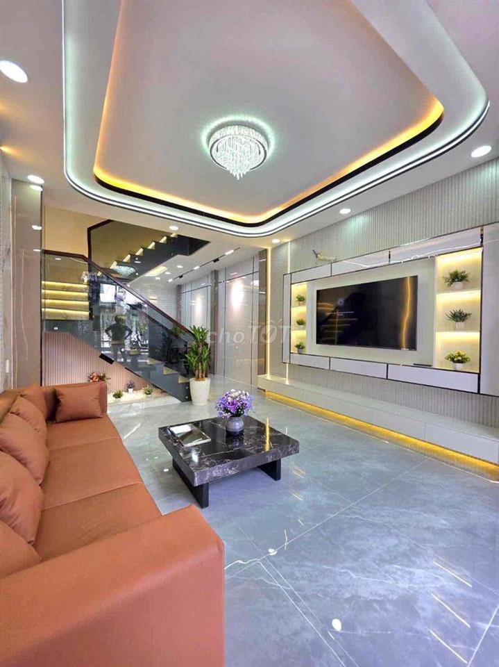 Nhà Phố hẻm xe hơi Huỳnh Tấn Phát kế Q7