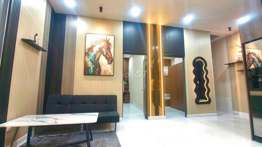 Nhà hẻm xe hơi 9x7m Phạm Hữu Lầu kế Q7