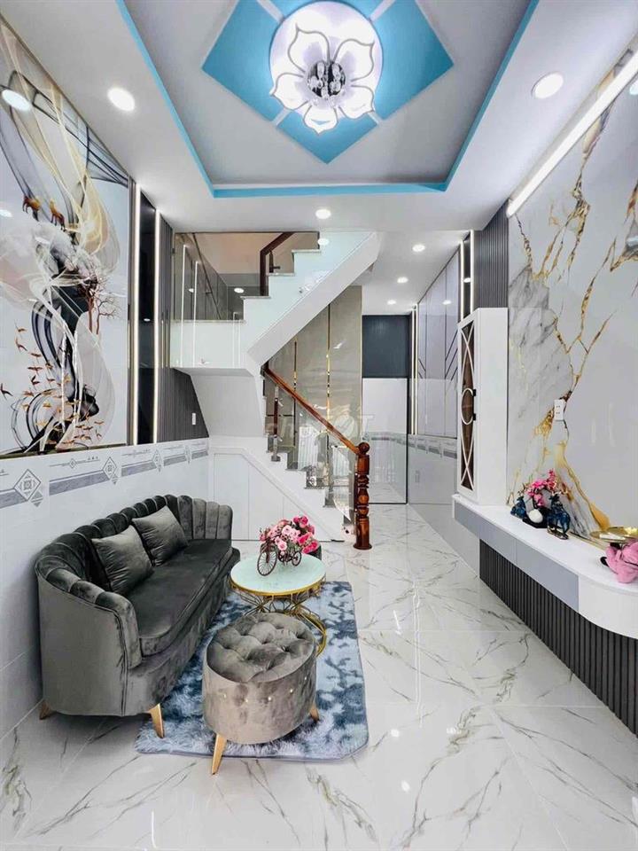 Bán nhà hẻm xe hơi Huỳnh Tấn Phát Nhà Bè