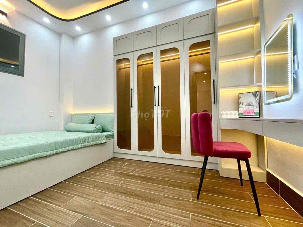 Nhà ngang 6m Mat tiền hẻm Huỳnh Tất Phát Nhà Bè