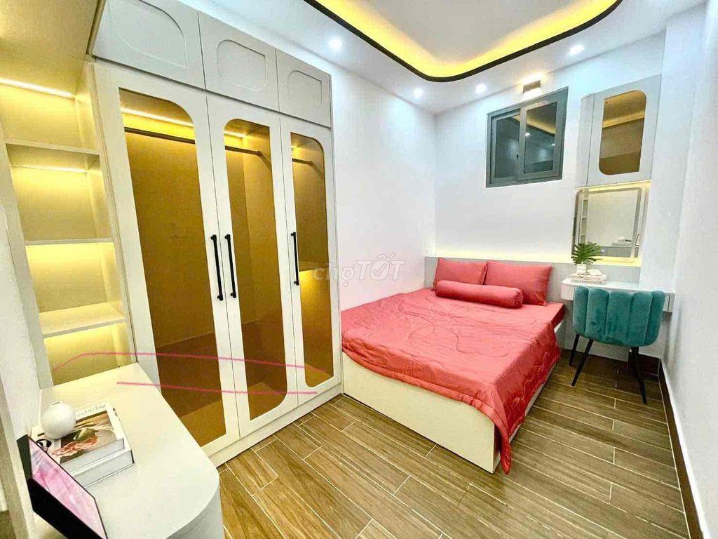 Nhà ngang 6m Mat tiền hẻm Huỳnh Tất Phát Nhà Bè