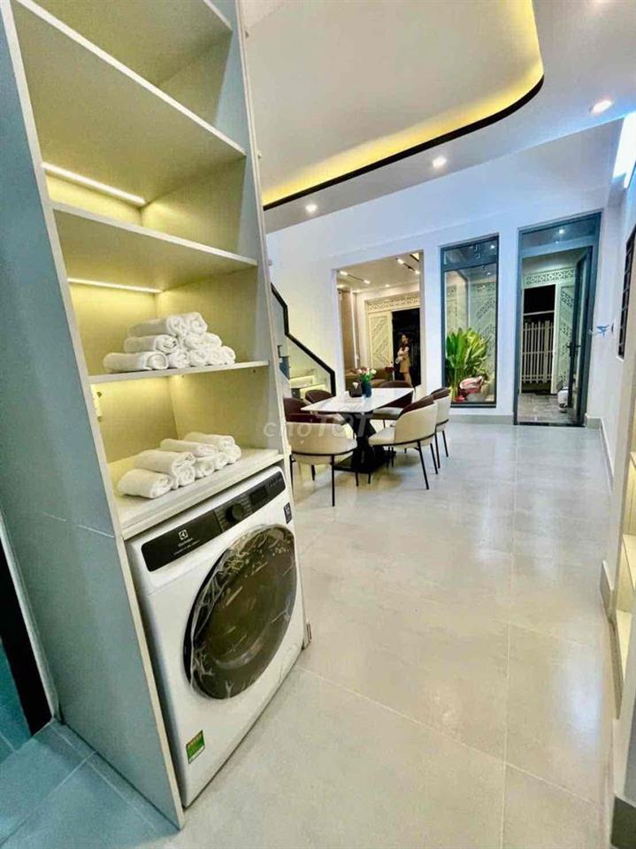 Nhà ngang 6m Mat tiền hẻm Huỳnh Tất Phát Nhà Bè
