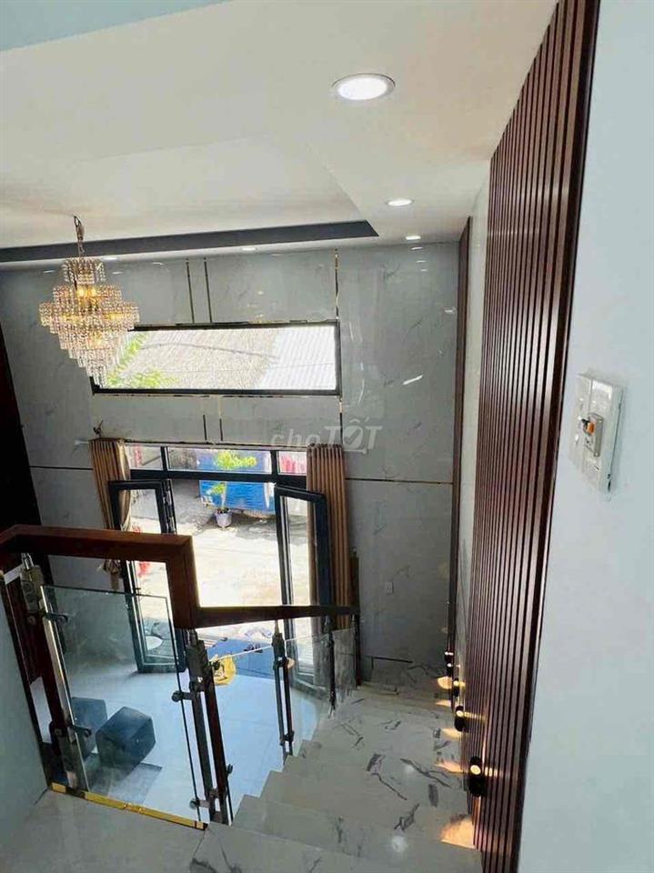 Nhà hẻm xe hơi 50m2 Huỳnh Tấn Phát Nhà Bè