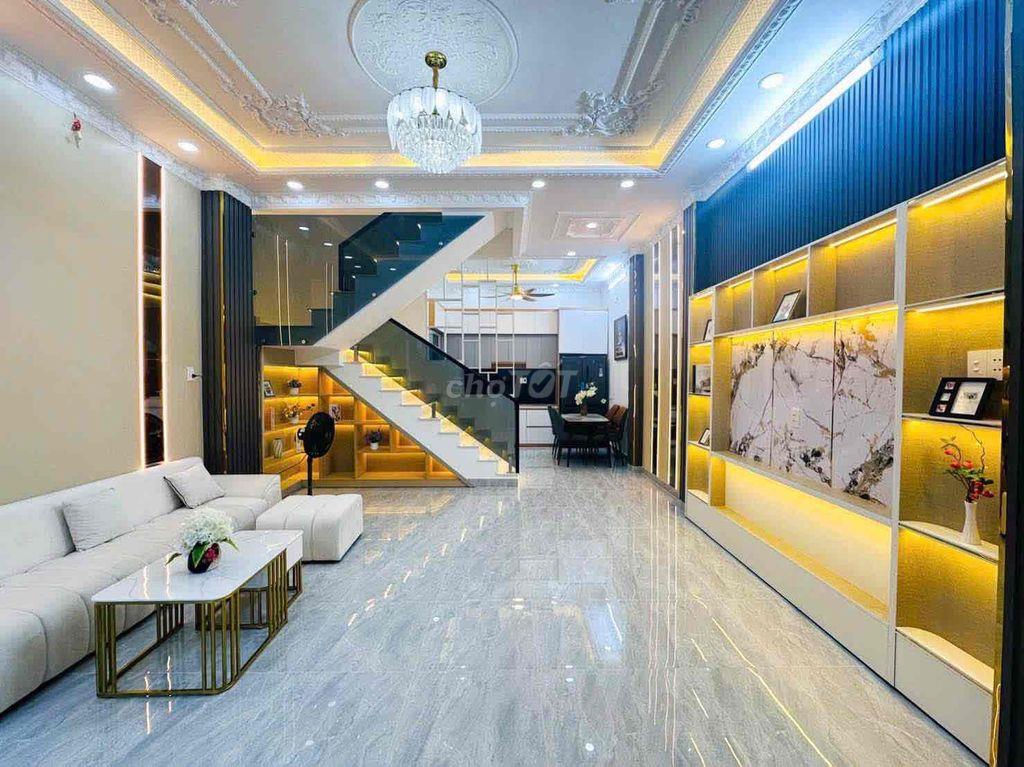 Nhà hẻm xe hơi Huỳnh Tấn Phát gần cầu Phú Xuân Q7