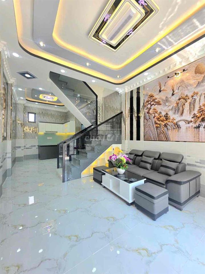 Nhà có sổ hồng Huỳnh T. Phát Nhà Bè