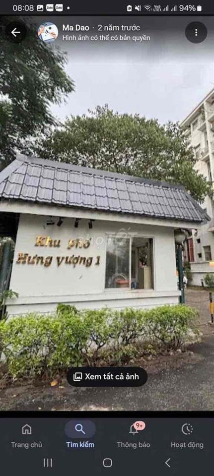 BÁN GẤP CC HUNG VƯỢNG 1  HIẾM SHR HỖ TRỢ VAY
