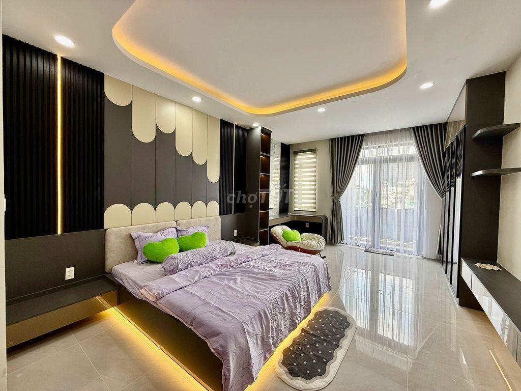 BÁN NHÀ MỚI 3 TẦNG CAO CẤP–HẺM XE HƠI 6M–CHỈ VÀI PHÚT ĐẾN PHÚ MỸ HƯNG