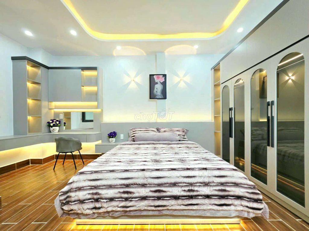 nhà Huỳnh Tấn Phát 3 tầng 80m - hẻm xe hơi - hơn 5,9 tỷ