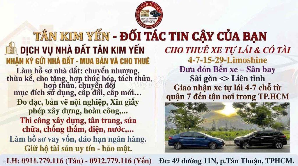 Bán nhà hẻm 465 trần xuân soạn quận 7