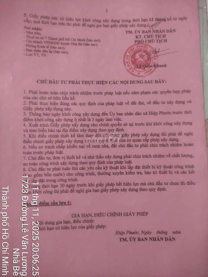 ĐẤT NỀN CÓ NHÀ MẶT TIỀN Nhơn Đức - Nhà Bè