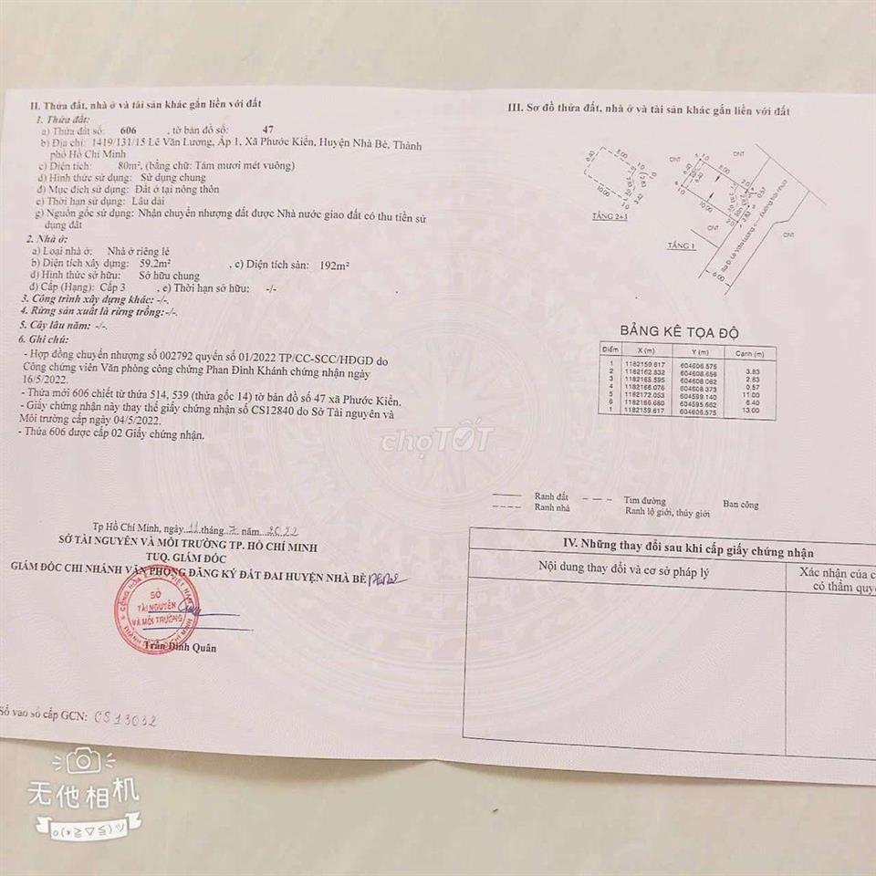 Bán gấp lo cho mẹ bệnh