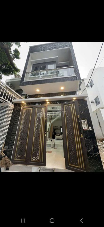 NHÀ PHỐ XÂY MỚI HẺM 1886 HUỲNH TẤN PHÁT, THỊ TRẤN NHÀ BÈ