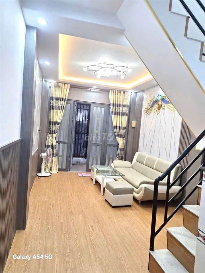 Nhà sổ hồng riêng hỗ trợ vay đường Nguyễn bình Nhà bè