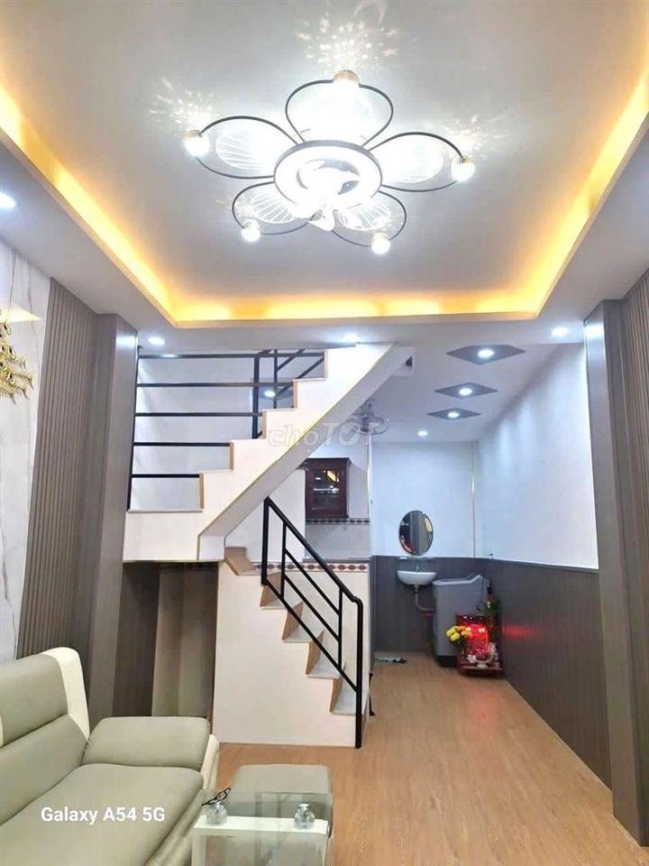 Nhà sổ hồng riêng hỗ trợ vay đường Nguyễn bình Nhà bè