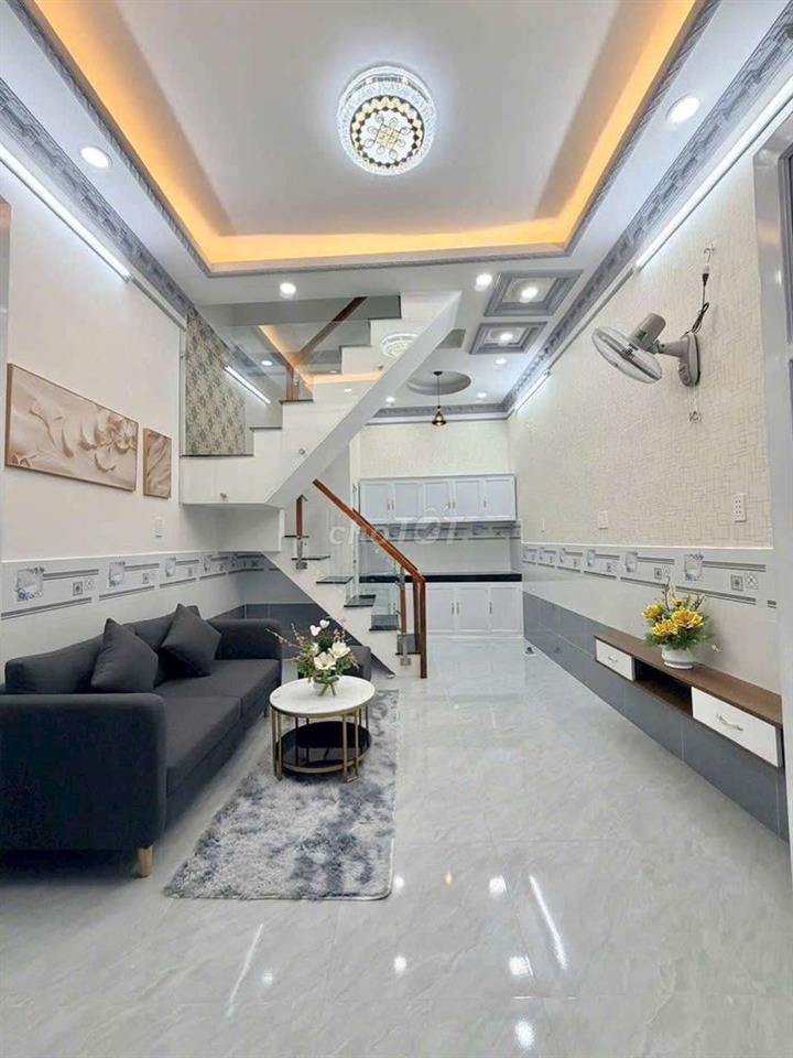 Nhà Mới xây vào ở liền đường huỳnh tấn phát nhà bè.
