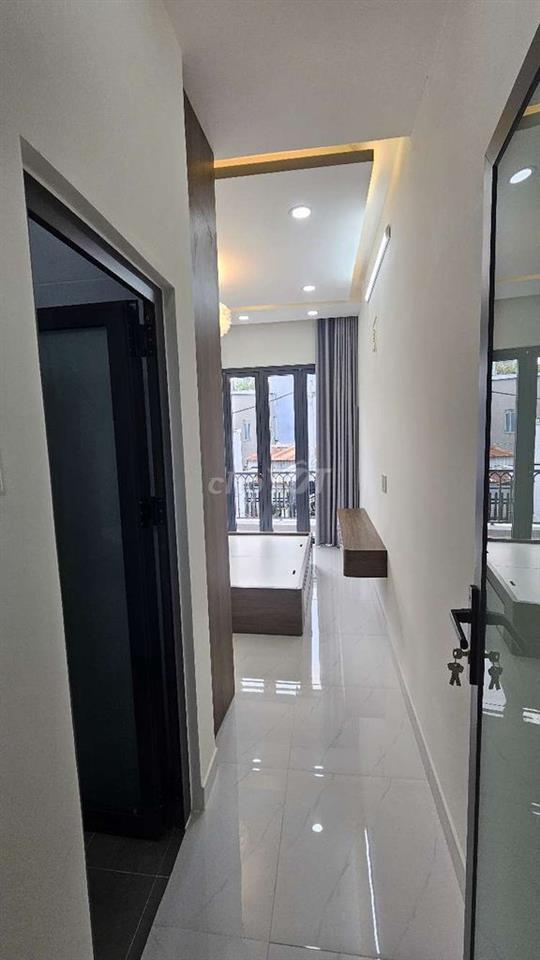 Nhà xây Mới gần quận 7 có phòng ngủ tầng trệt 3phong ngủ